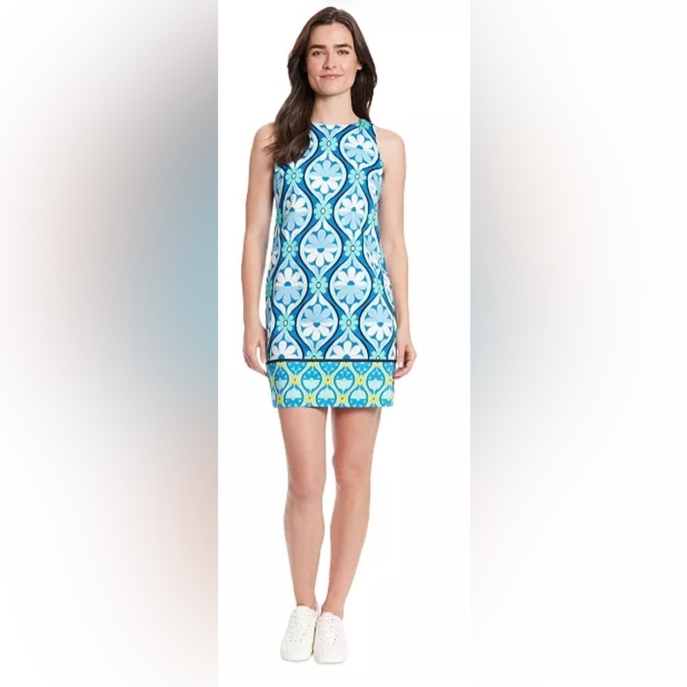 NWT London Times Size 14 Women's‎ Printed Shift Dress